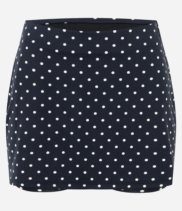Short Pollera Deportivo en Microfibra con Estampa de Lunares 7