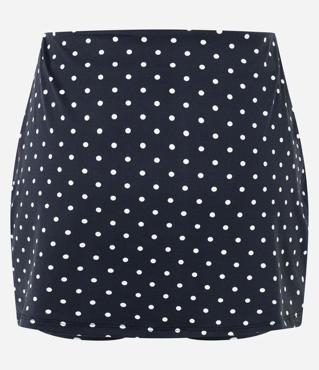 Short Pollera Deportivo en Microfibra con Estampa de Lunares 8