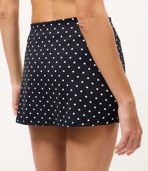 Short Pollera Deportivo en Microfibra con Estampa de Lunares 5