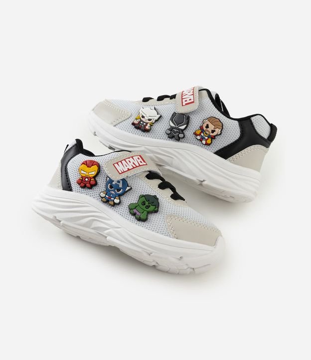 Championes Infantil Marvel con Velcro - Talle 20 a 27 6