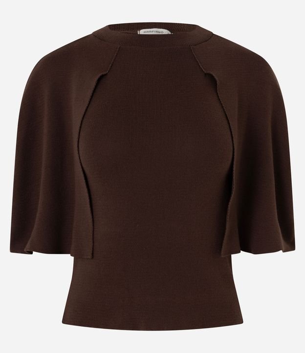 Blusa en Punto con Capinha Sobreposta 5
