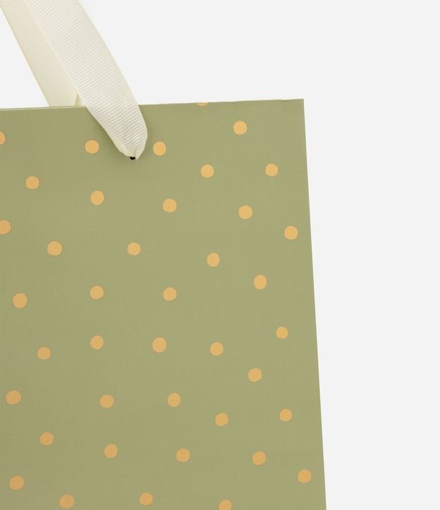 Bolsa de Regalo Mediano en Papel con Estampa de Lunares 2
