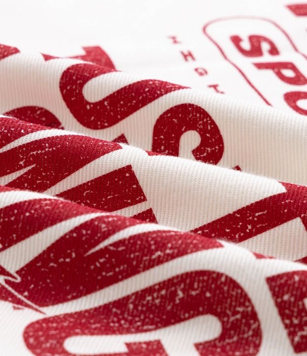 Remera Oversized en Algodón con Lettering Made Spotlights 7