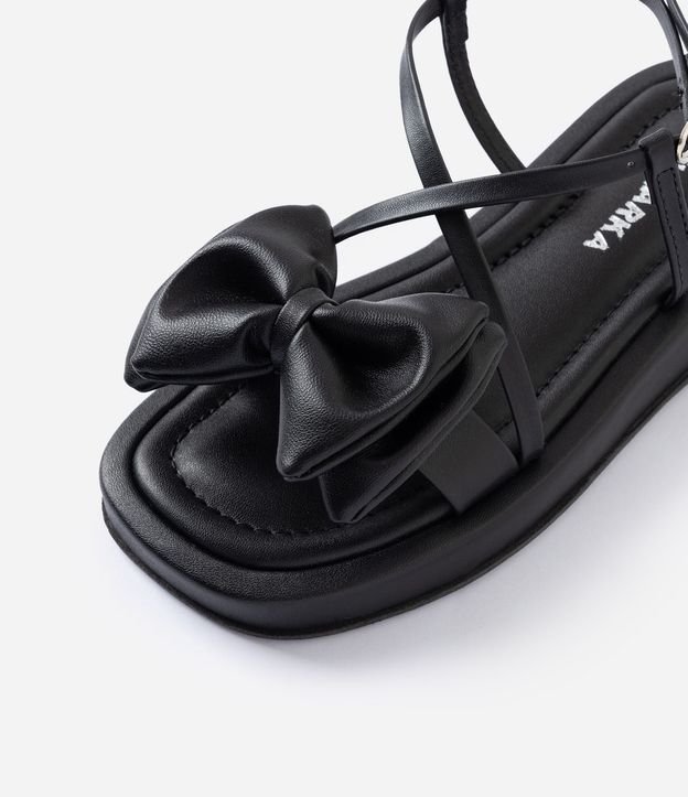 Sandalia Flatform Infantil con Moña - Talle 29 al 35 5