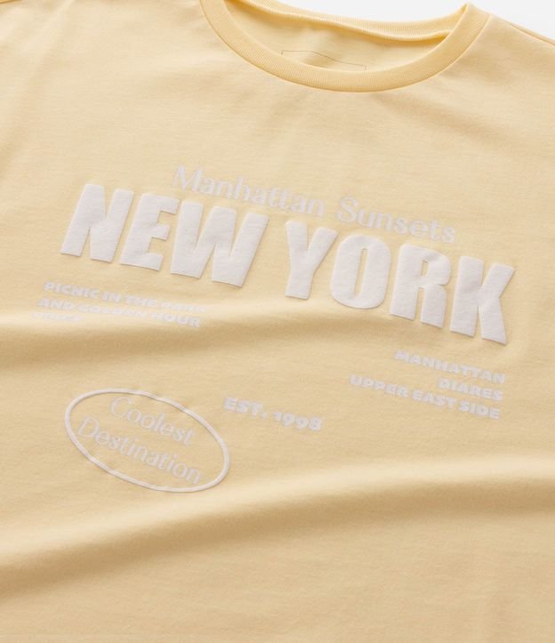Remera Over Infantil con Lettering New York - Talle 5 a 16 años 4