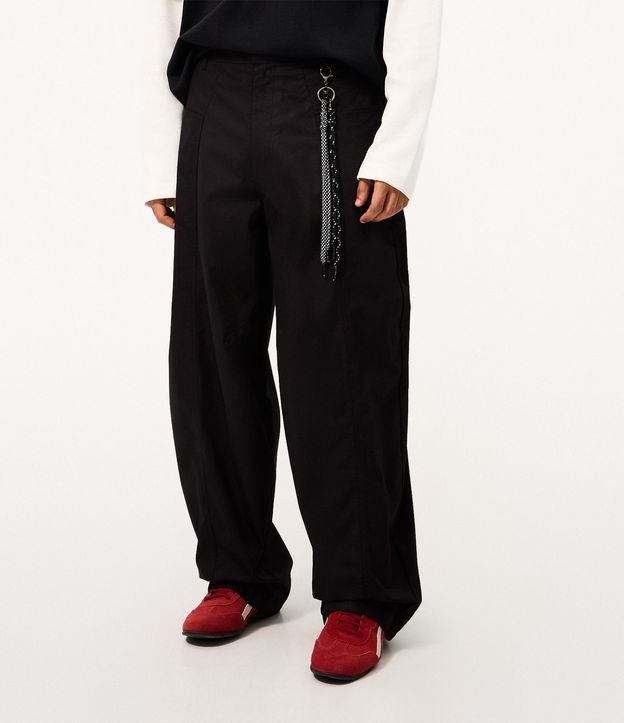 Pantalón Baggy Balloon Sarga con Llavero 2