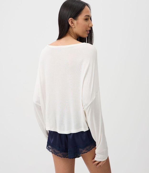 Blusa de Pijama en Punto 4