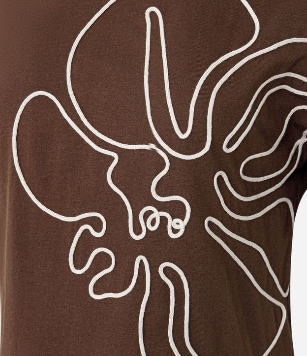 Blusa en Algodón con Bordado de Cuerda Delantero 6