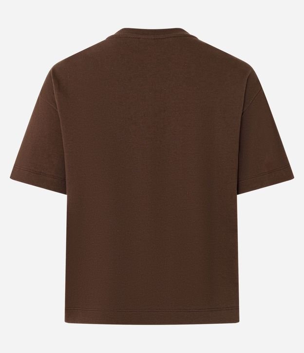 Blusa en Algodón con Bordado de Cuerda Delantero 7