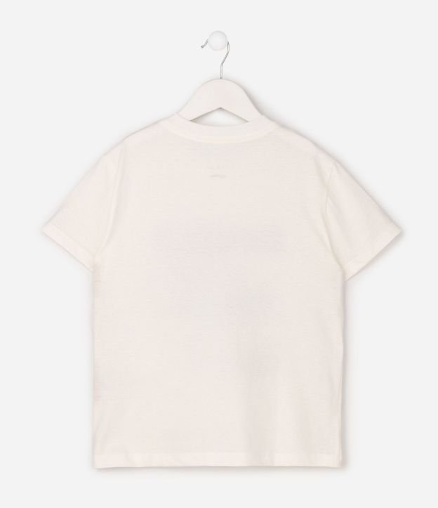 Remera Infantil en Algodón con Lettering Delantero - Talle 5 A 16 años 3
