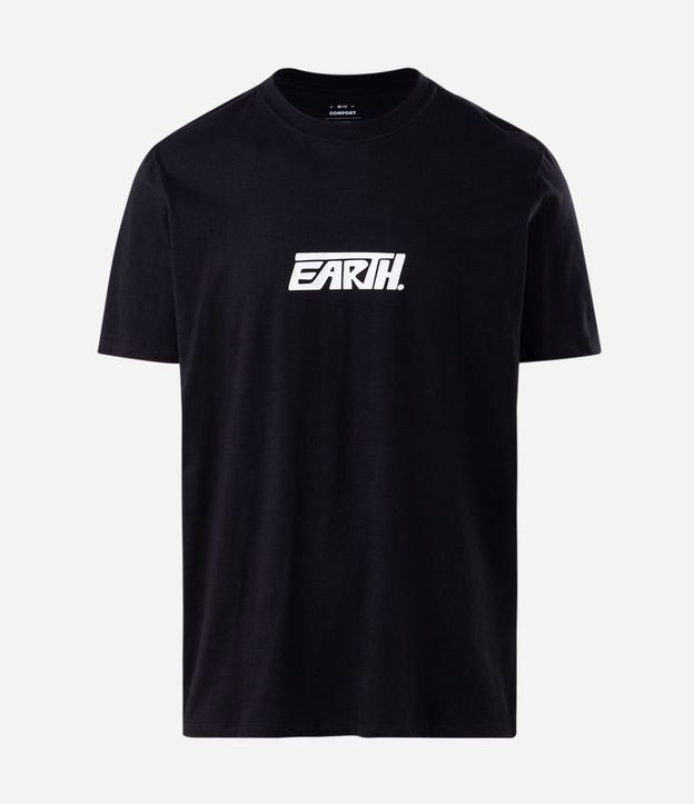 Remera Comfort en Algodón con Lettering 5
