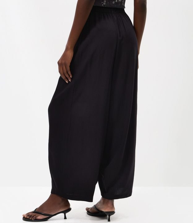 Pantalón Aladim en Viscosa con Cintura Elástica 4