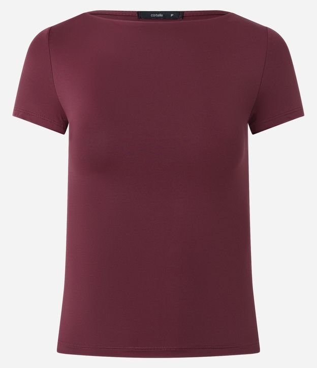 Blusa Regular en Poliamida con Escote Bote 2