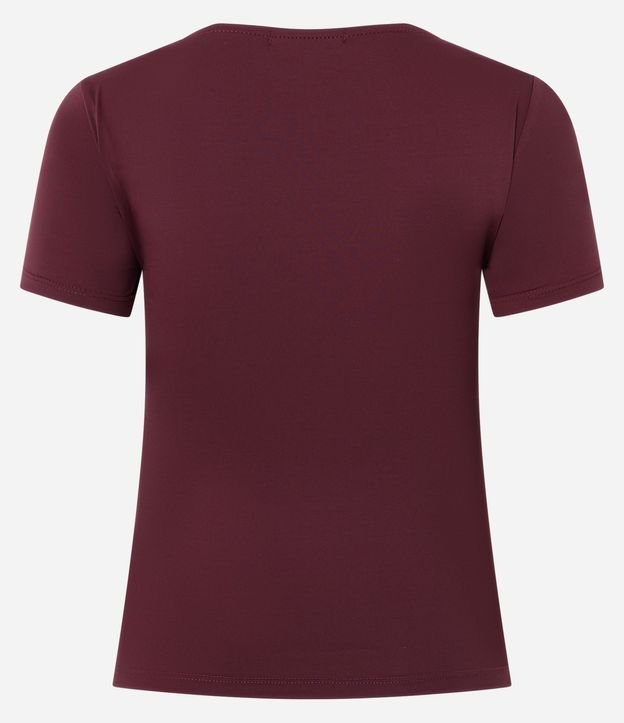 Blusa Regular en Poliamida con Escote Bote 3