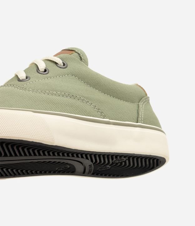 Tenis Infantil Poliester Infantil Casual Lona verde Liso 28-36 4