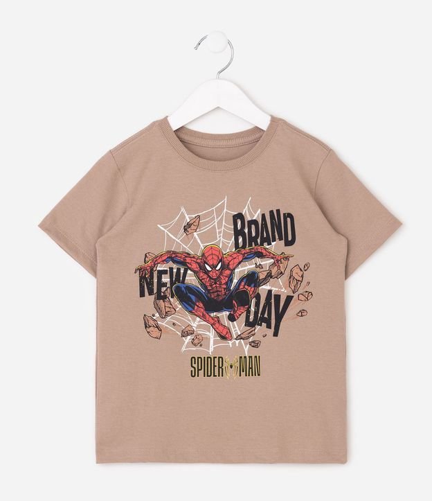 Remera en Algodón con Estampado Spider Man Brand New Day - Talle 4 a 12 años 2