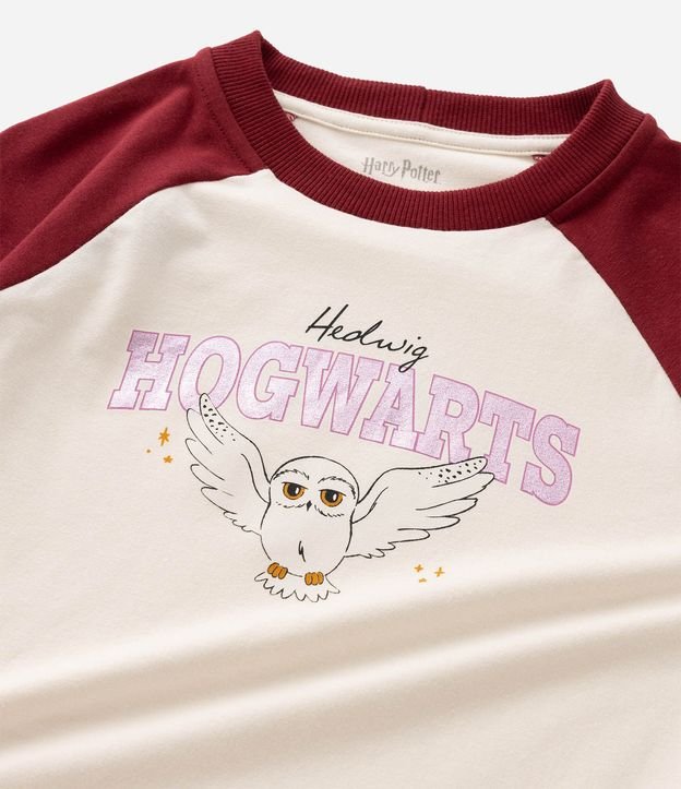 Pijama Infantil en Algodón con Estampa de Hogwarts - Talle 7 a 16 años 4