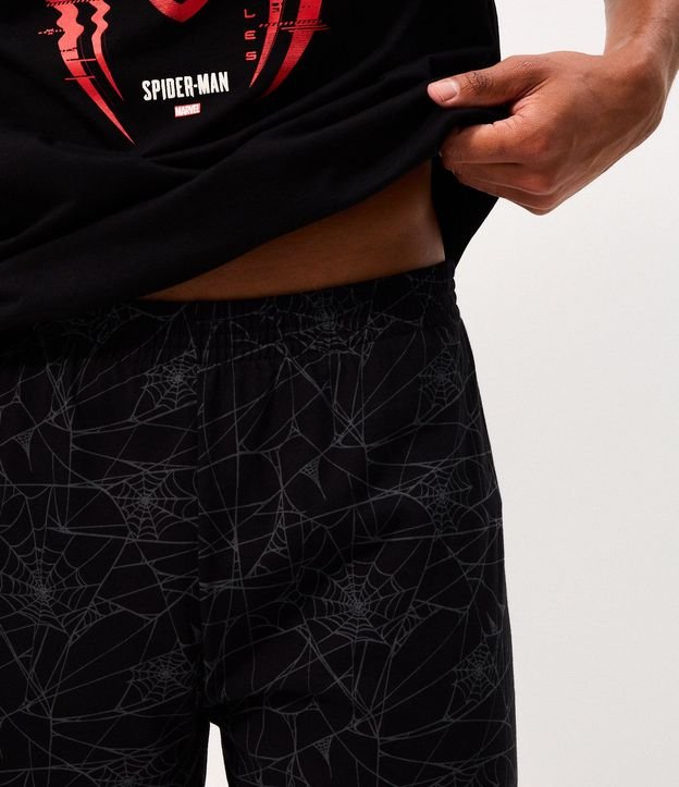 Pijama Corto en Algodón con Estampa de Miles Morales 3