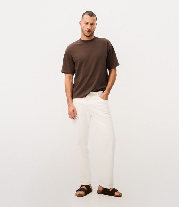 Remera Boxy en Suedine con Bordado en la Espalda 2