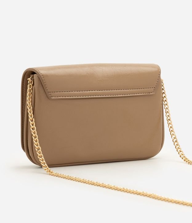 Cartera Transversal Pequeña en PU con Correa de Cadena 3
