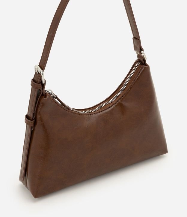 Cartera Baguette Pequeña en PU con Asa Ajustable 2