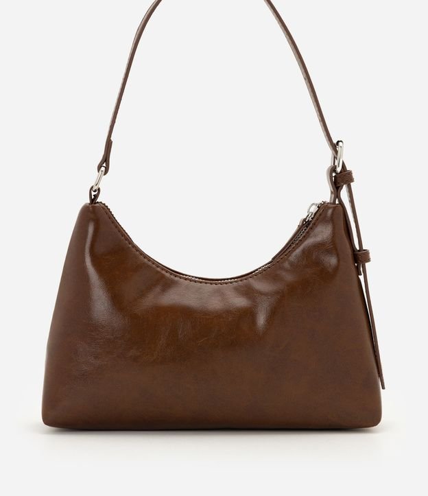 Cartera Baguette Pequeña en PU con Asa Ajustable 3