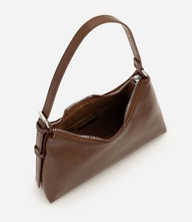 Cartera Baguette Pequeña en PU con Asa Ajustable 4