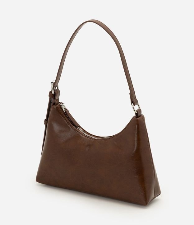 Cartera Baguette Pequeña en PU con Asa Ajustable 5