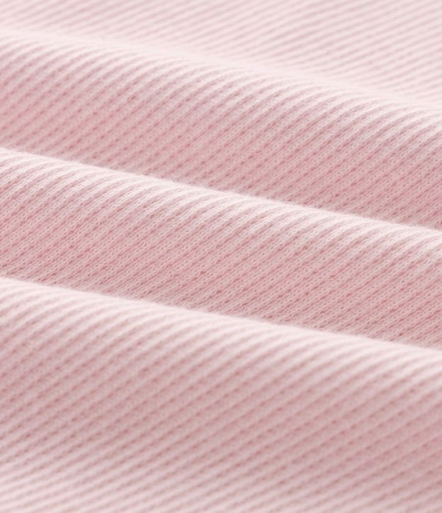 Musculosa Infantil en Rib con Bordado de Frutilla y Volados - Talle 1 a 6 años 4