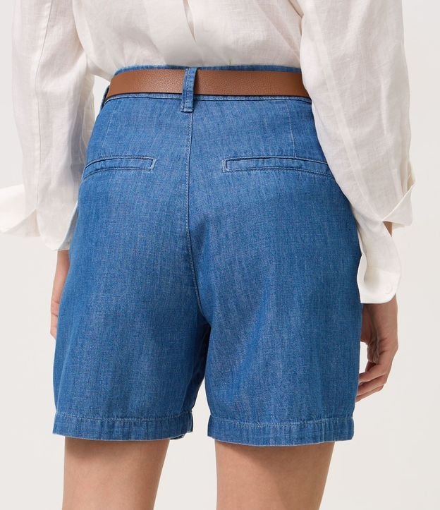 Short New Midi en Jeans Sastre con Cinturón 5