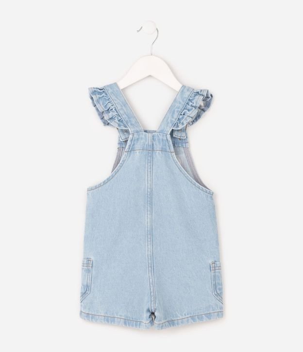 Mono Jeans Infantil con Mini Bordaditos Tropical - Talle 1 a 6 años 3