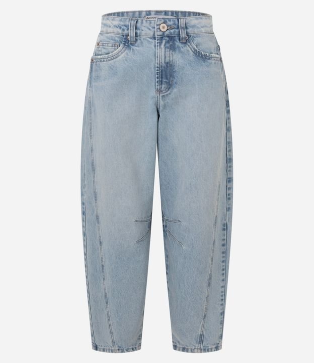 Pantalón de Jean Ballon con Lavado Claro 5