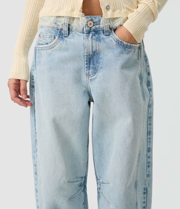 Pantalón de Jean Ballon con Lavado Claro 3
