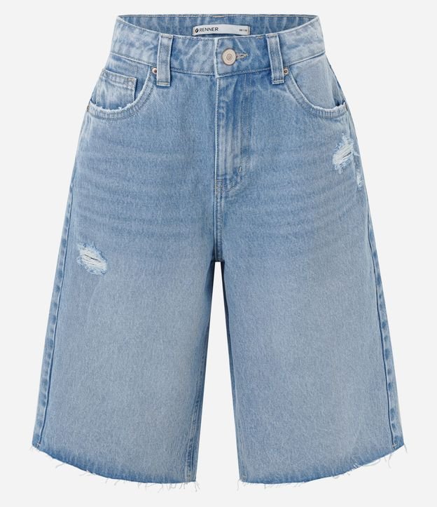 Bermuda Jorts en Jeans con Sueltos y Bolsillos 6