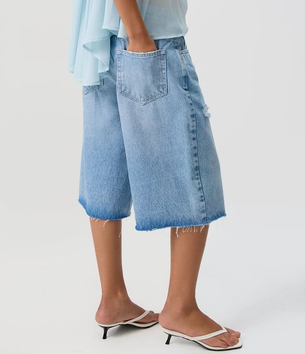 Bermuda Jorts en Jeans con Sueltos y Bolsillos 5