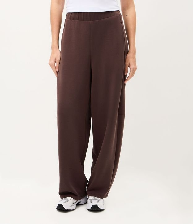 Pantalón Balloon Deportiva en Modal con Cintura Elástica 2