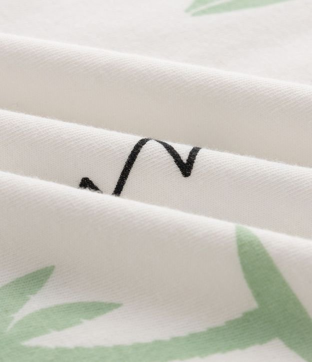Musculosa Infantil en Algodón con Estampado Tropical - Talle 5 a 16 años 4