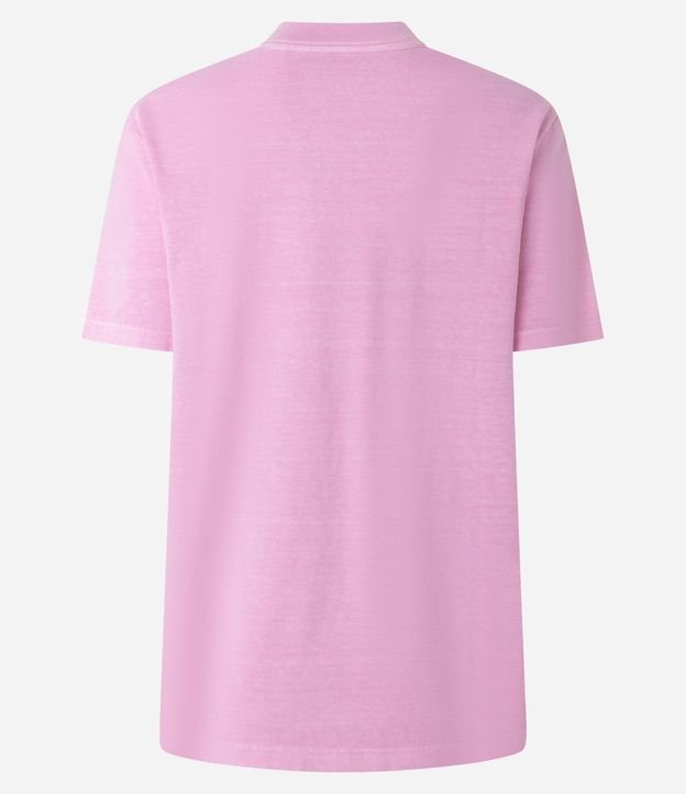 Remera en Algodón Desteñido con Estampa de Metallica 6