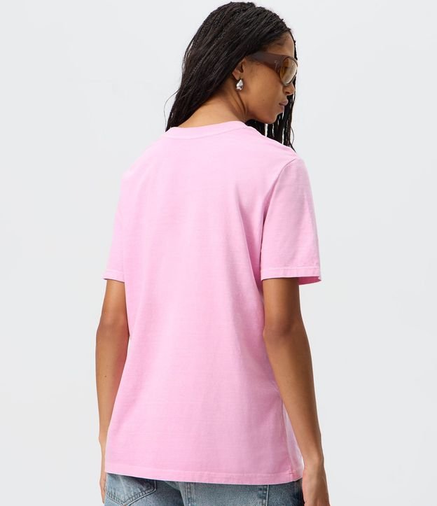 Remera en Algodón Desteñido con Estampa de Metallica 4