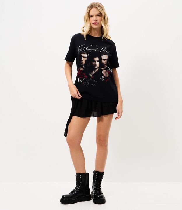 Remera en Algodón con Estampa The Vampire Diaries 2