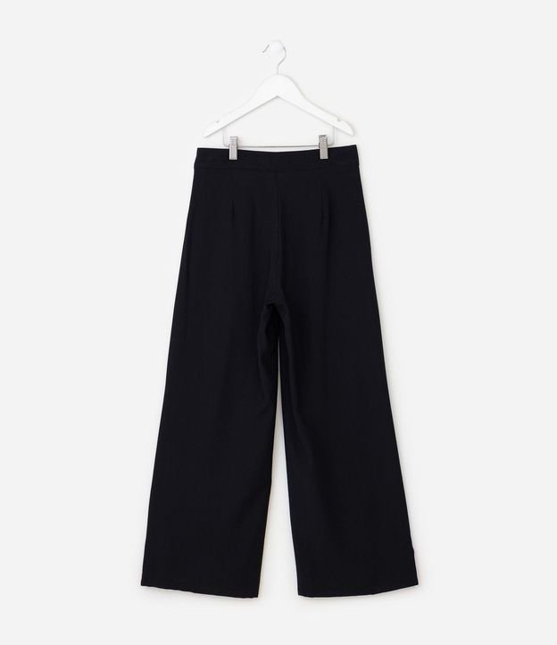 Pantalón Wide Sastre con Cinturón - Talle 5 a 16 años 2