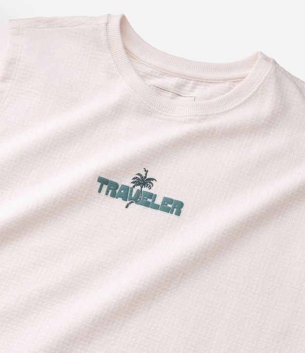 Musculosa Infantil en Algodón con Estampado Localizada - Talle 5 A 16 años 6