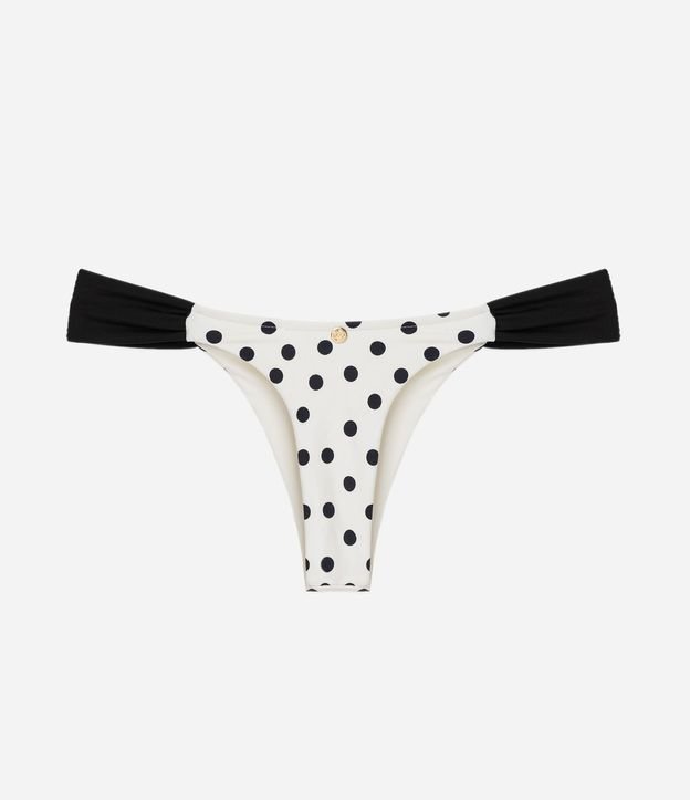 Bikini Bombacha de Bikini Femenina Asa Delta con Lunares 2
