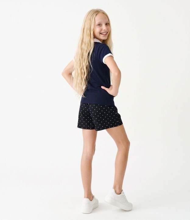 Blusa Infantil en Cotton College con Rayas Laterales - Talle 5 a 16 años 7