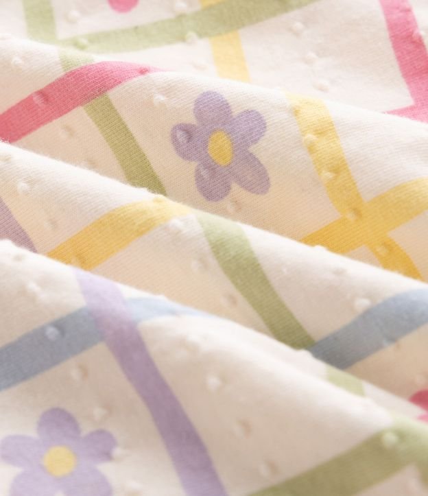 Vestido Infantil en Algodón sin Manga - Talle 1m a 6 años 4