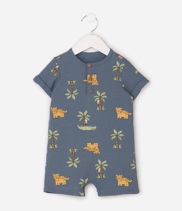 Mono Infantil en Algodón Estampado De Diseños - Talle 0 a 18 Meses 2