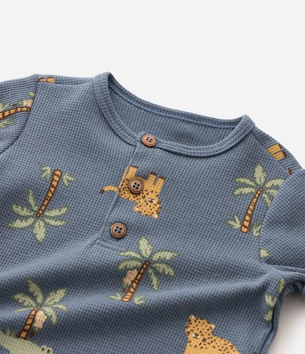 Mono Infantil en Algodón Estampado De Diseños - Talle 0 a 18 Meses 5
