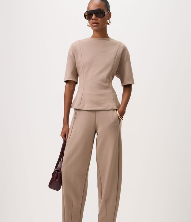 Pantalón Cocoon con Pliegues Delanteros 2