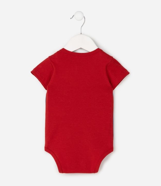Body Infantil en Algodón Spider-Man - Talle 0 a 18 Meses 4