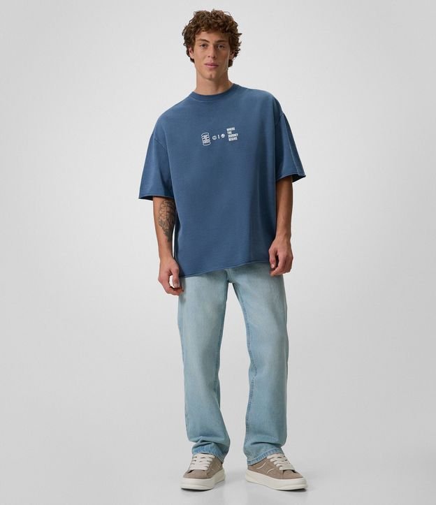 Remera Oversized en Algodón Photoprint Expedition 2